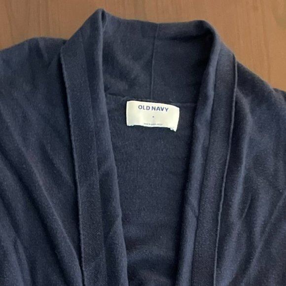 Old Navy Women's Open Front Cardigan, Navy Blue, Medium - Picture 3 of 3
